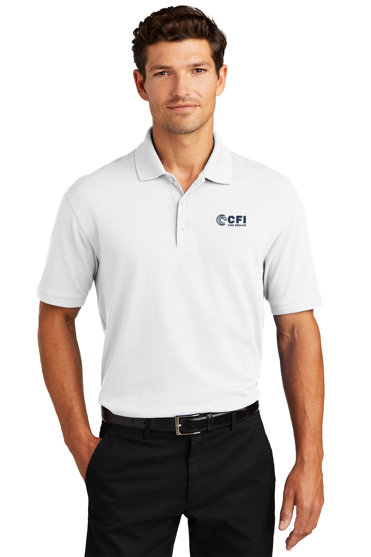 CFI Tire Service K8000 Port Authority® EZCotton™ Polo