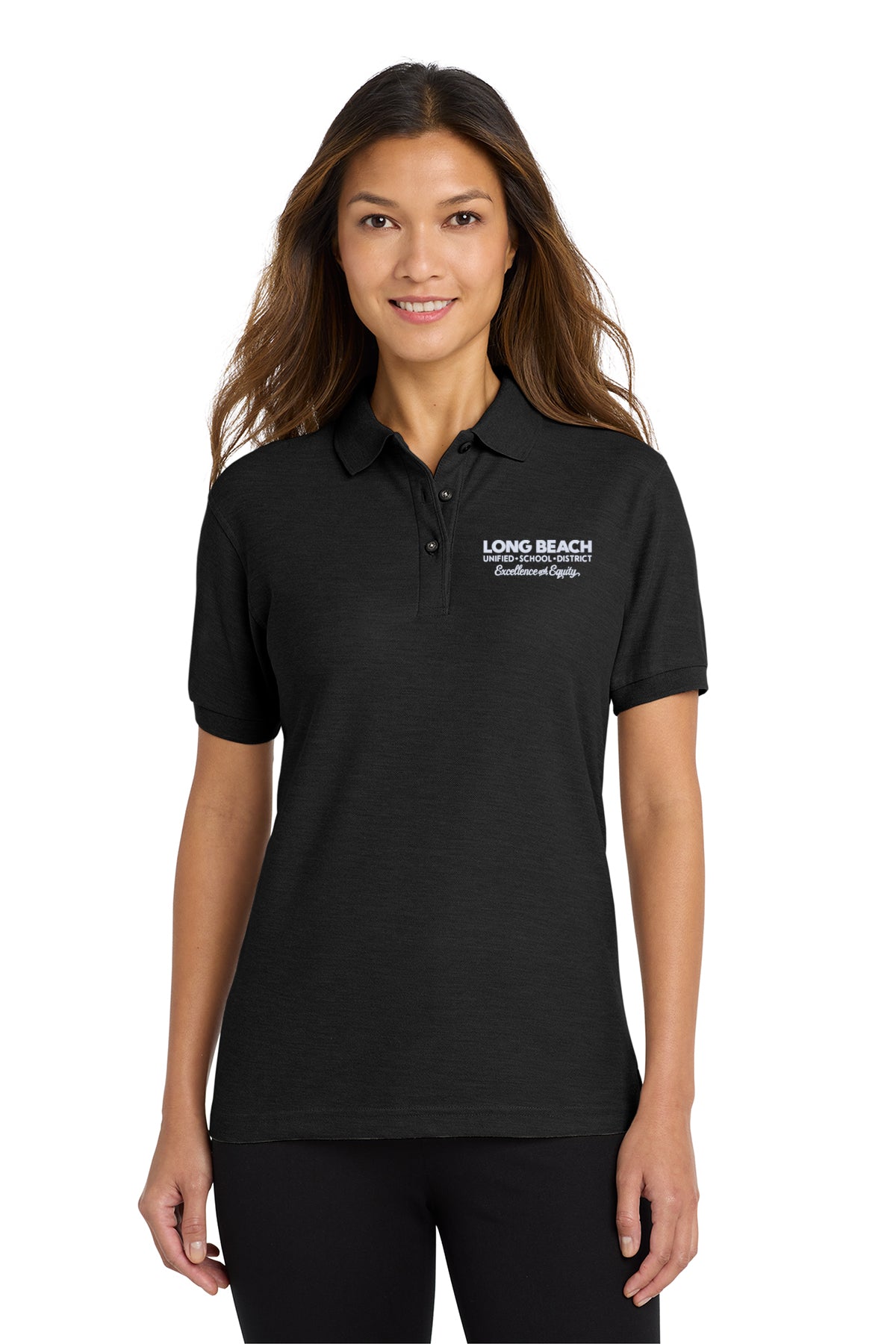 LBUSD L500 Port Authority Women's Silk Touch Polo