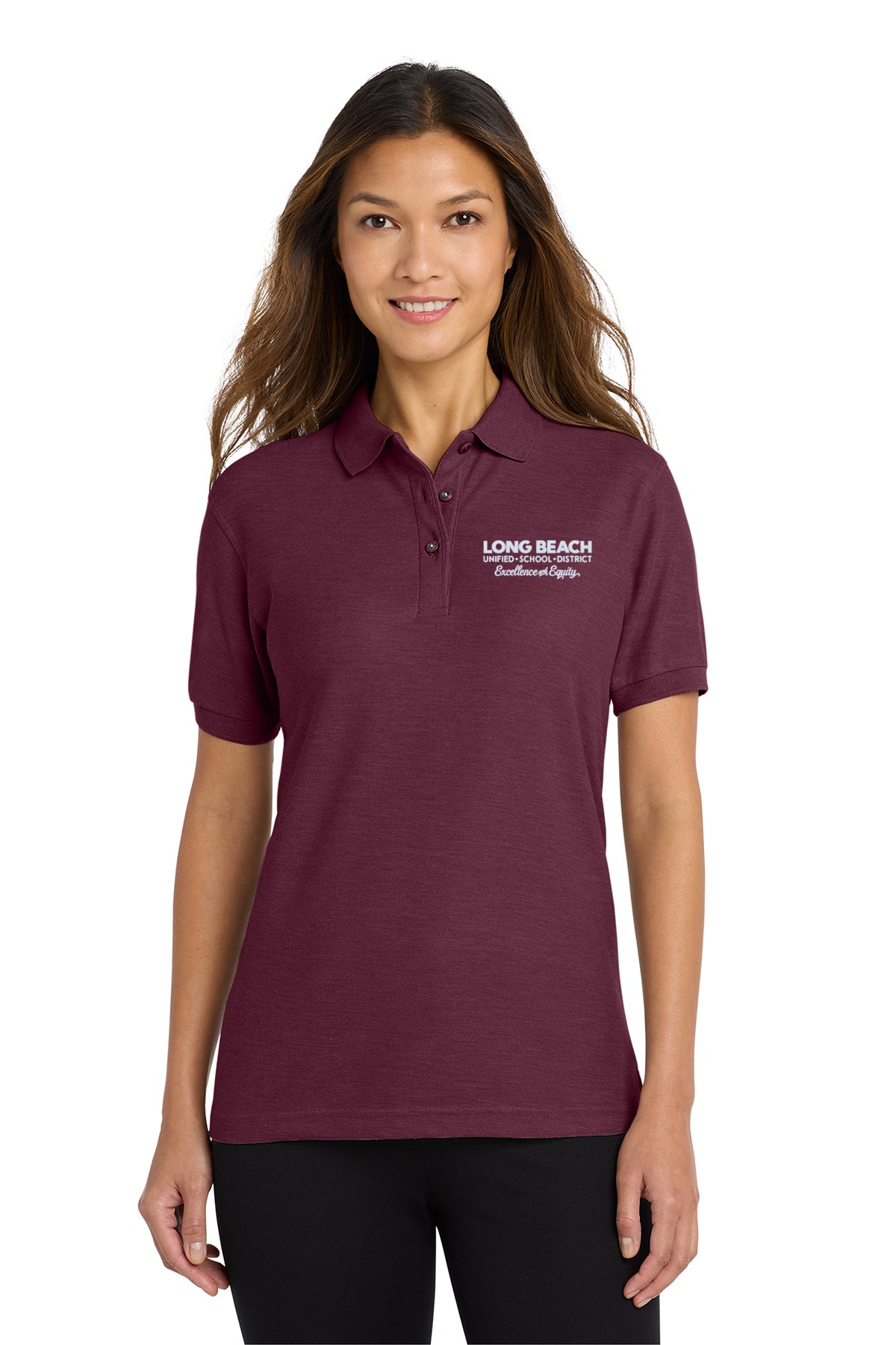 LBUSD L500 Port Authority Women's Silk Touch Polo