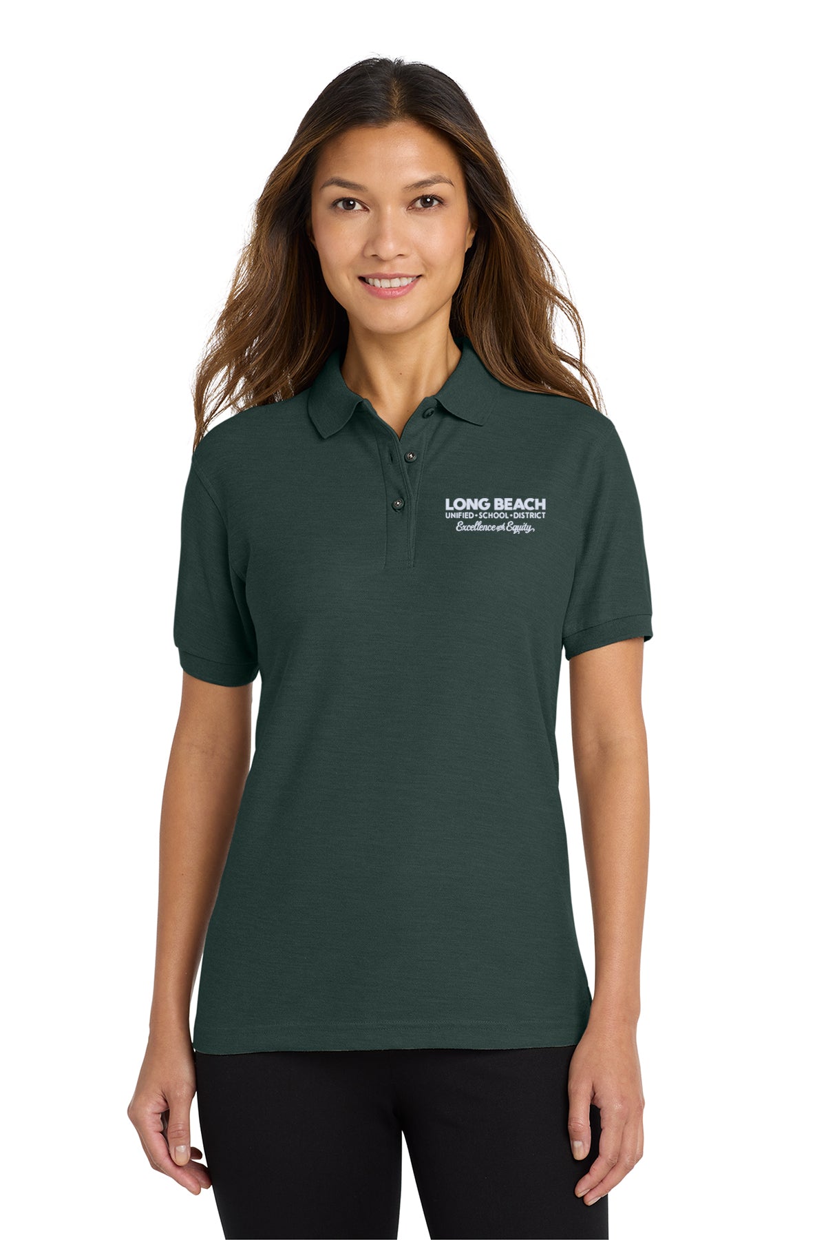 LBUSD L500 Port Authority Women's Silk Touch Polo