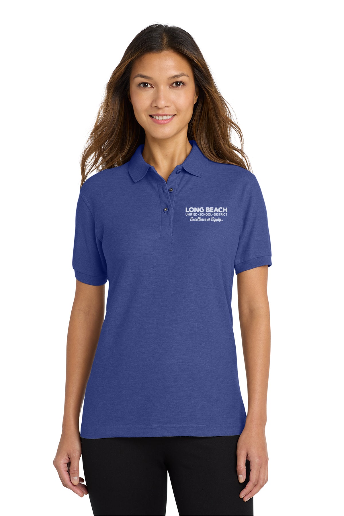 LBUSD L500 Port Authority Women's Silk Touch Polo