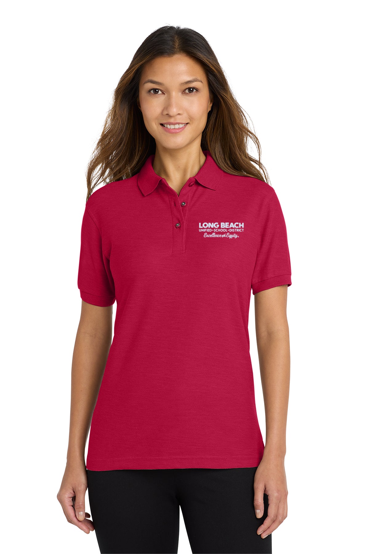 LBUSD L500 Port Authority Women's Silk Touch Polo