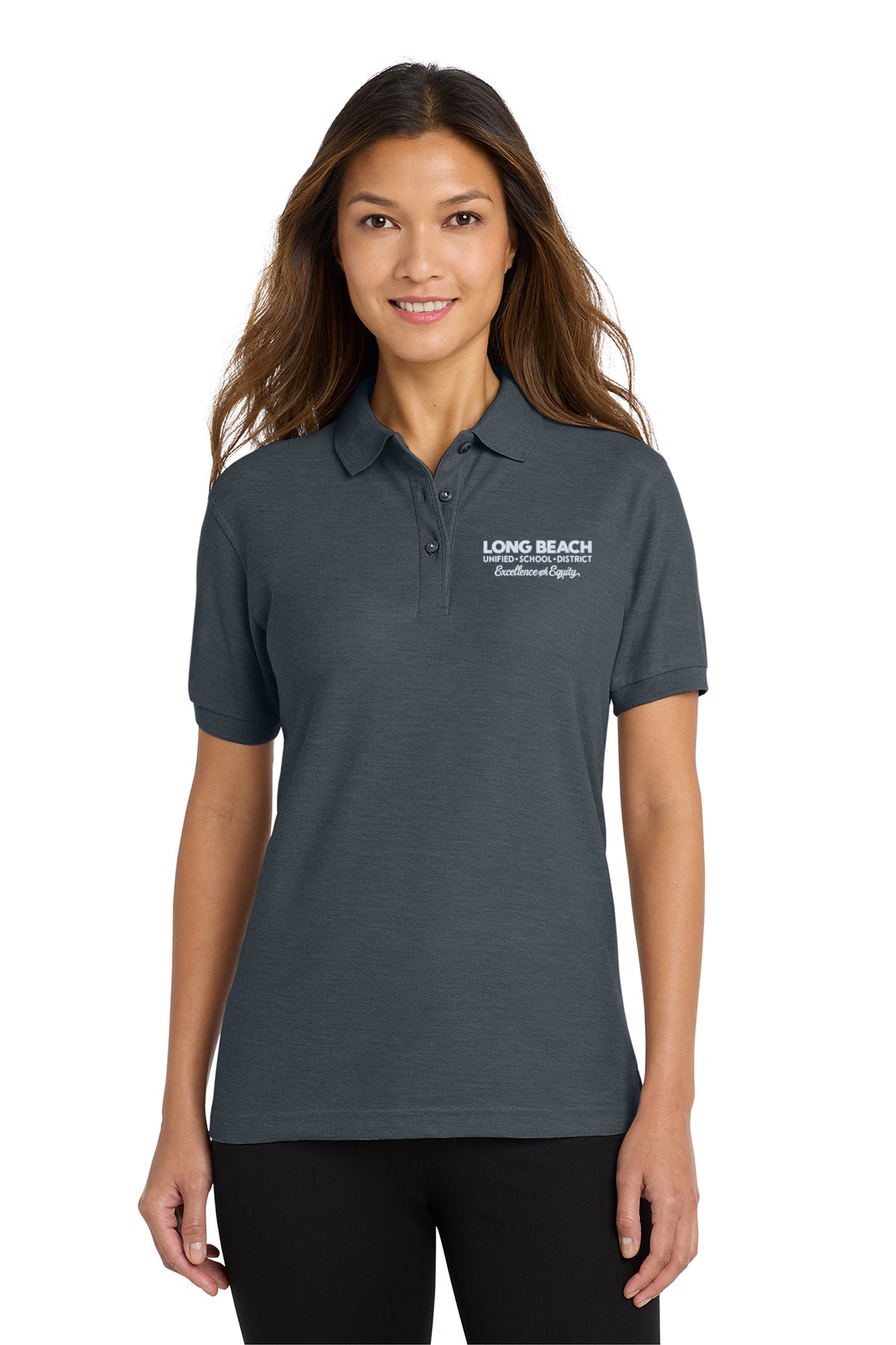 LBUSD L500 Port Authority Women's Silk Touch Polo