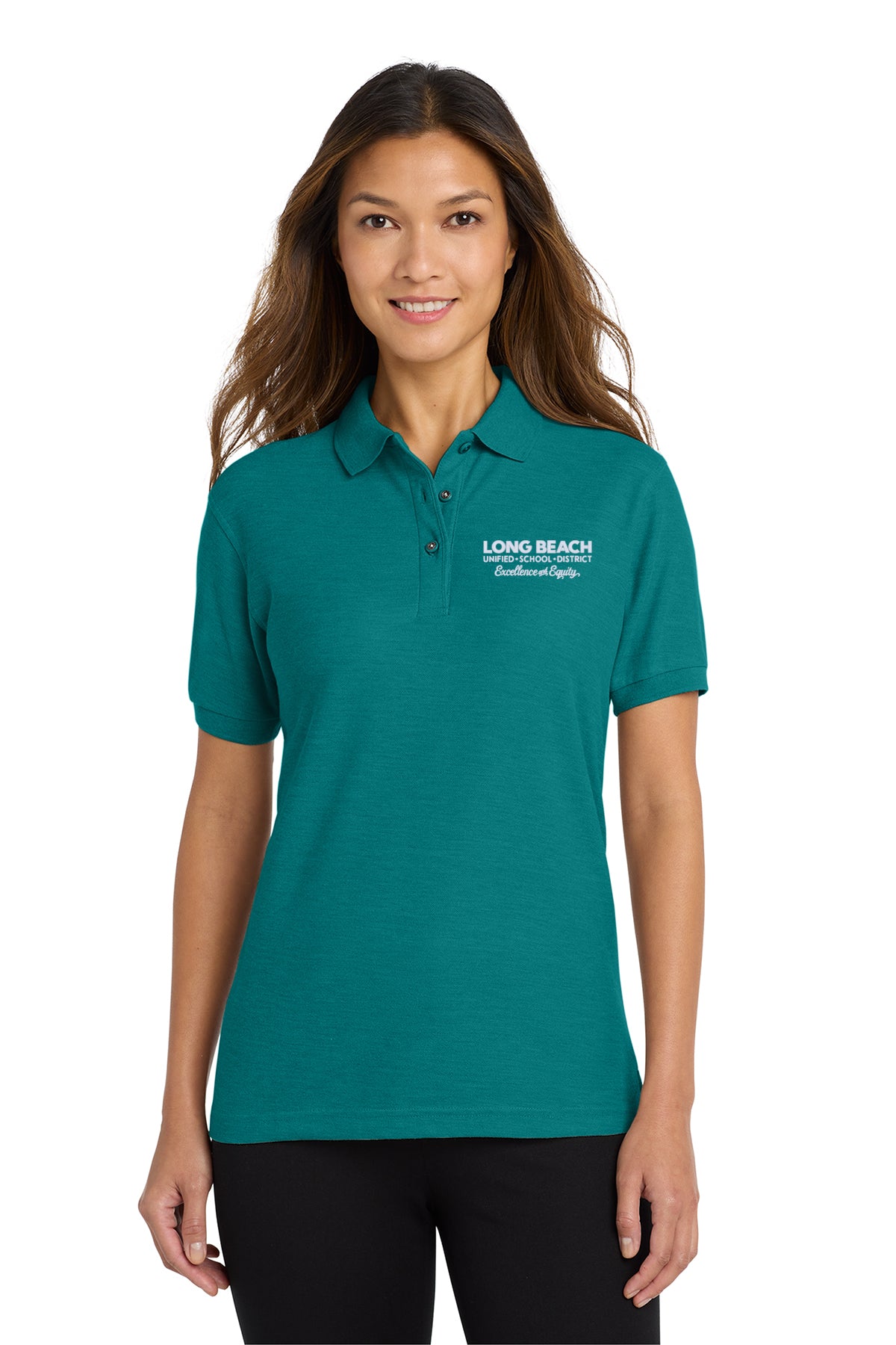 LBUSD L500 Port Authority Women's Silk Touch Polo