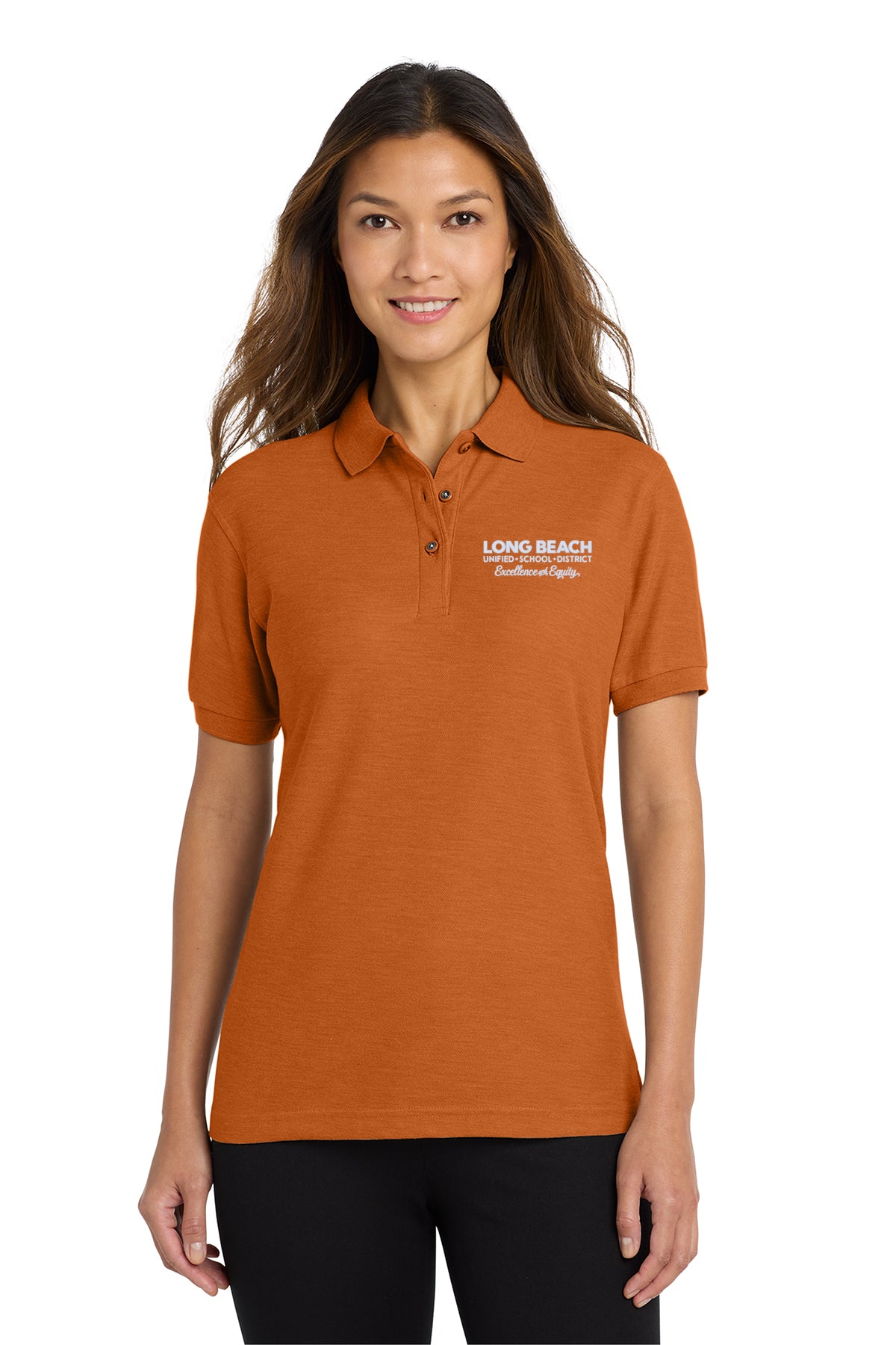 LBUSD L500 Port Authority Women's Silk Touch Polo