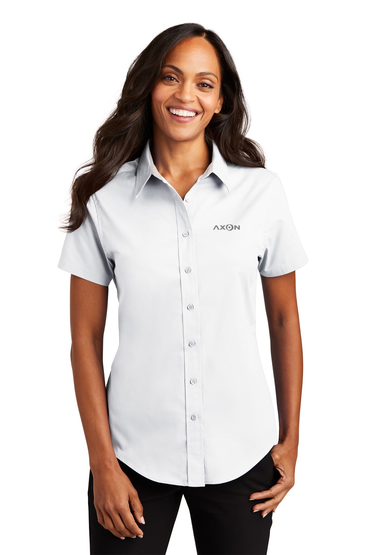 Axon L508 port authority women's short sleeve easy care shirt