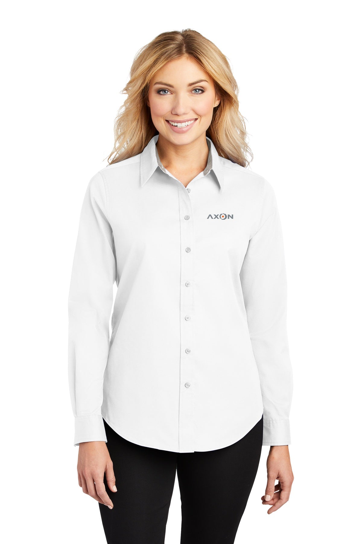 Axon L608  Port Authority® Ladies Long Sleeve Easy Care Shirt