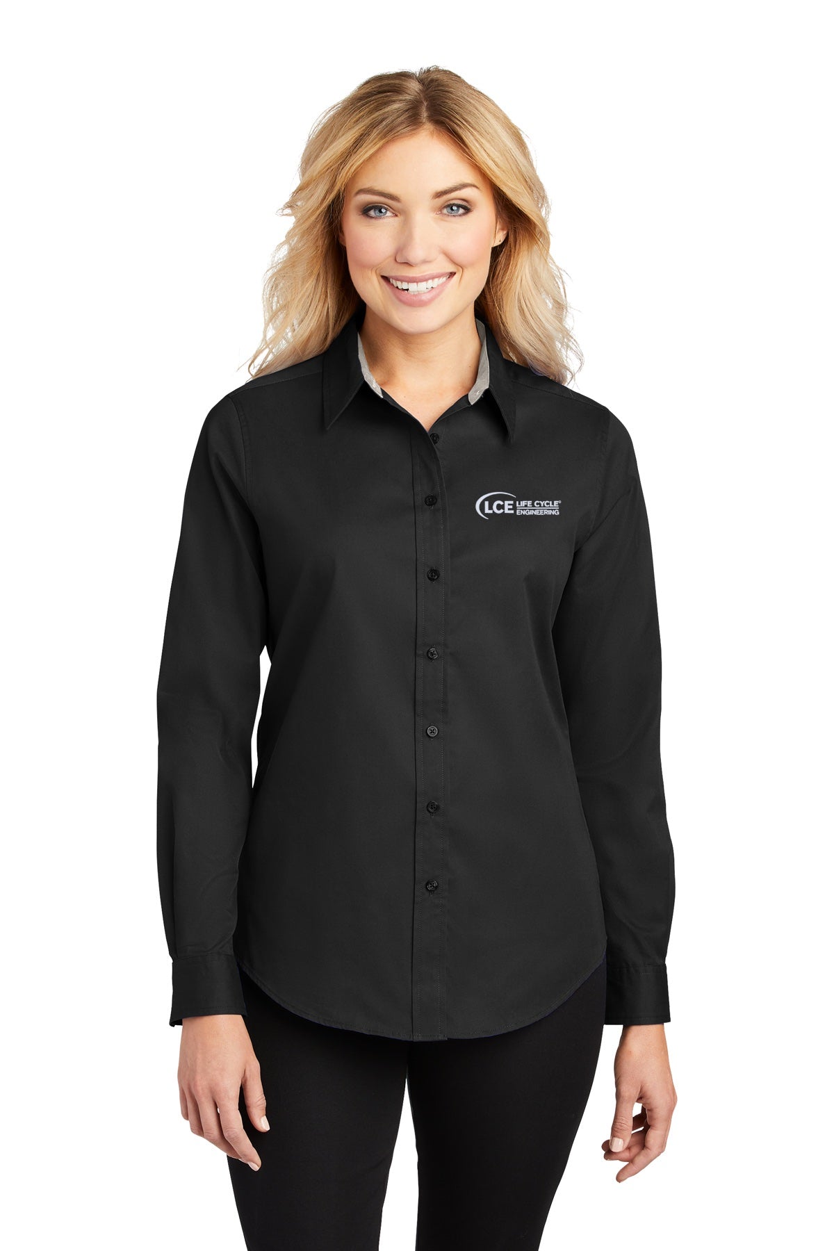 LCE L608  Port Authority® Ladies Long Sleeve Easy Care Shirt