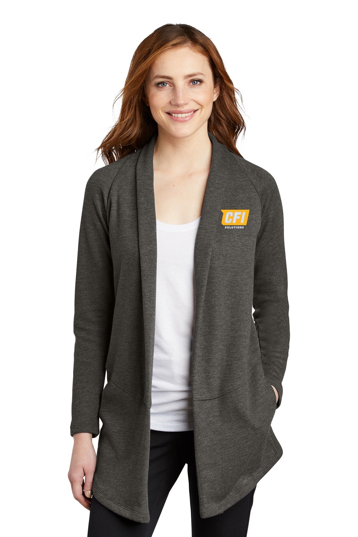 CFI Solutions L807 Port Authority® Women's Interlock Cardigan