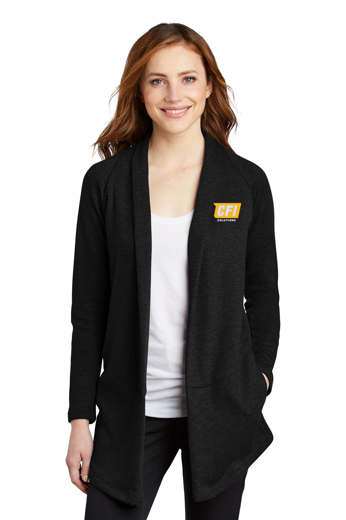 CFI Solutions L807 Port Authority® Women's Interlock Cardigan