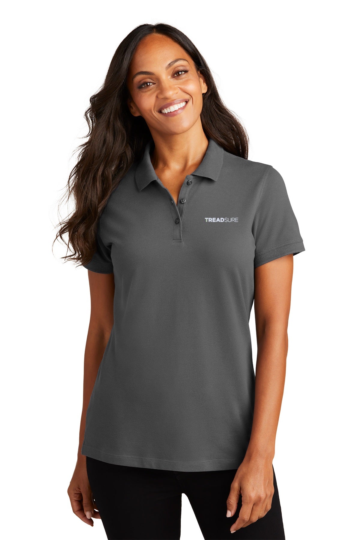 Treadsure LK8000 port authority women's ezcotton polo