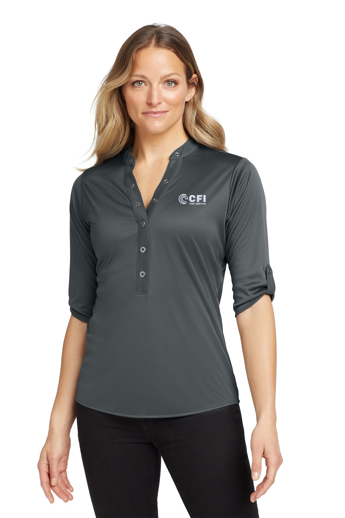 CFI Tire Service LOG111 OGIO® - Crush Henley