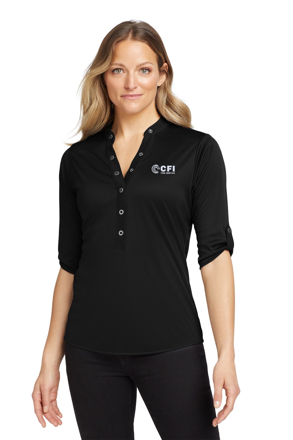 CFI Tire Service LOG111 OGIO® - Crush Henley