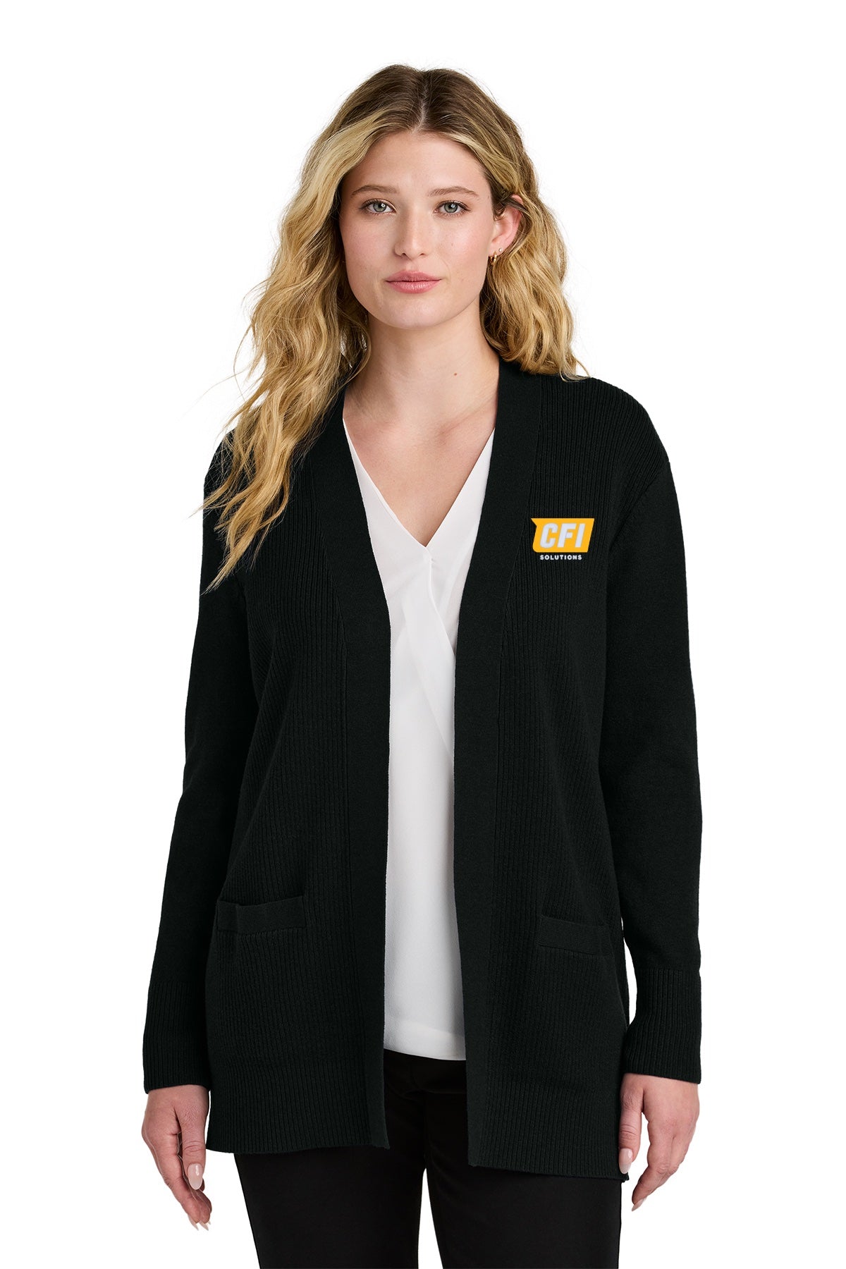 CFI Solutions LSW2890 Port Authority® Women's Open Front Cardigan Sweater
