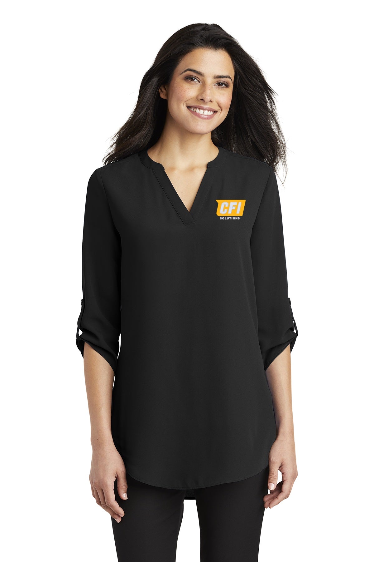 CFI Solutions LW701 Port Authority ® Ladies 3/4-Sleeve Tunic Blouse