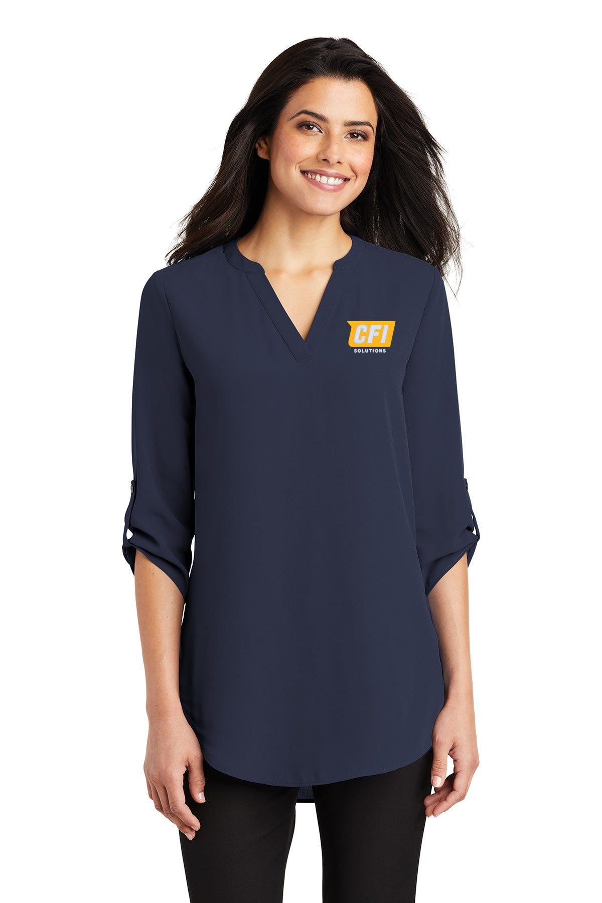 CFI Solutions LW701 Port Authority ® Ladies 3/4-Sleeve Tunic Blouse