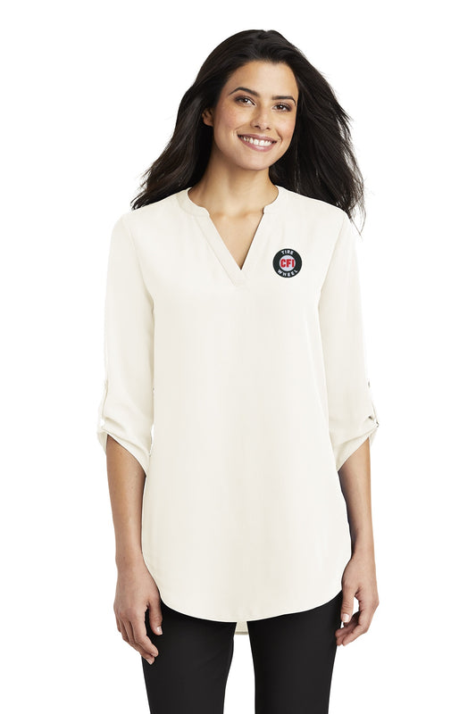 CFI Tire Wheel LW701 Port Authority ® Ladies 3/4-Sleeve Tunic Blouse