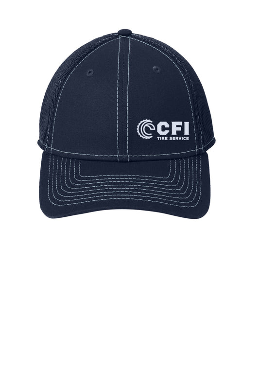 CFI Tire Service NE1120 New Era® - Stretch Mesh Contrast Stitch Cap