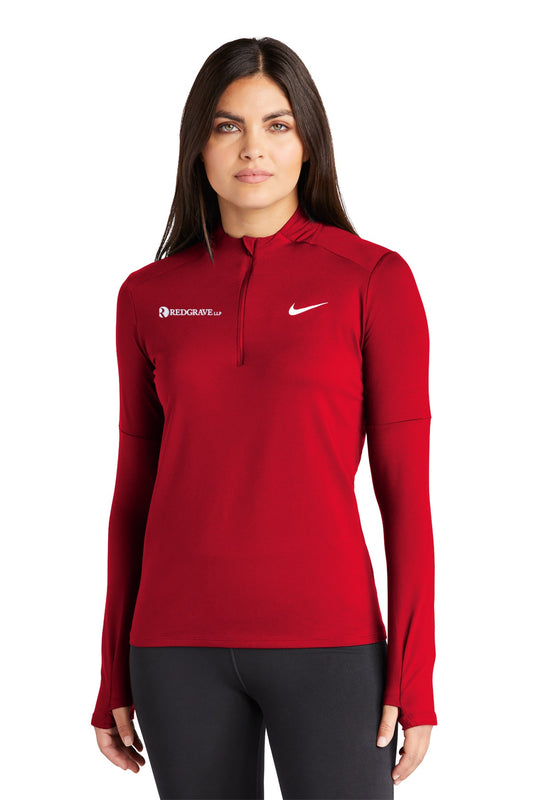 Redgrave LLP NKDH4951 Nike Ladies Dri-FIT Element 1/2-Zip Top