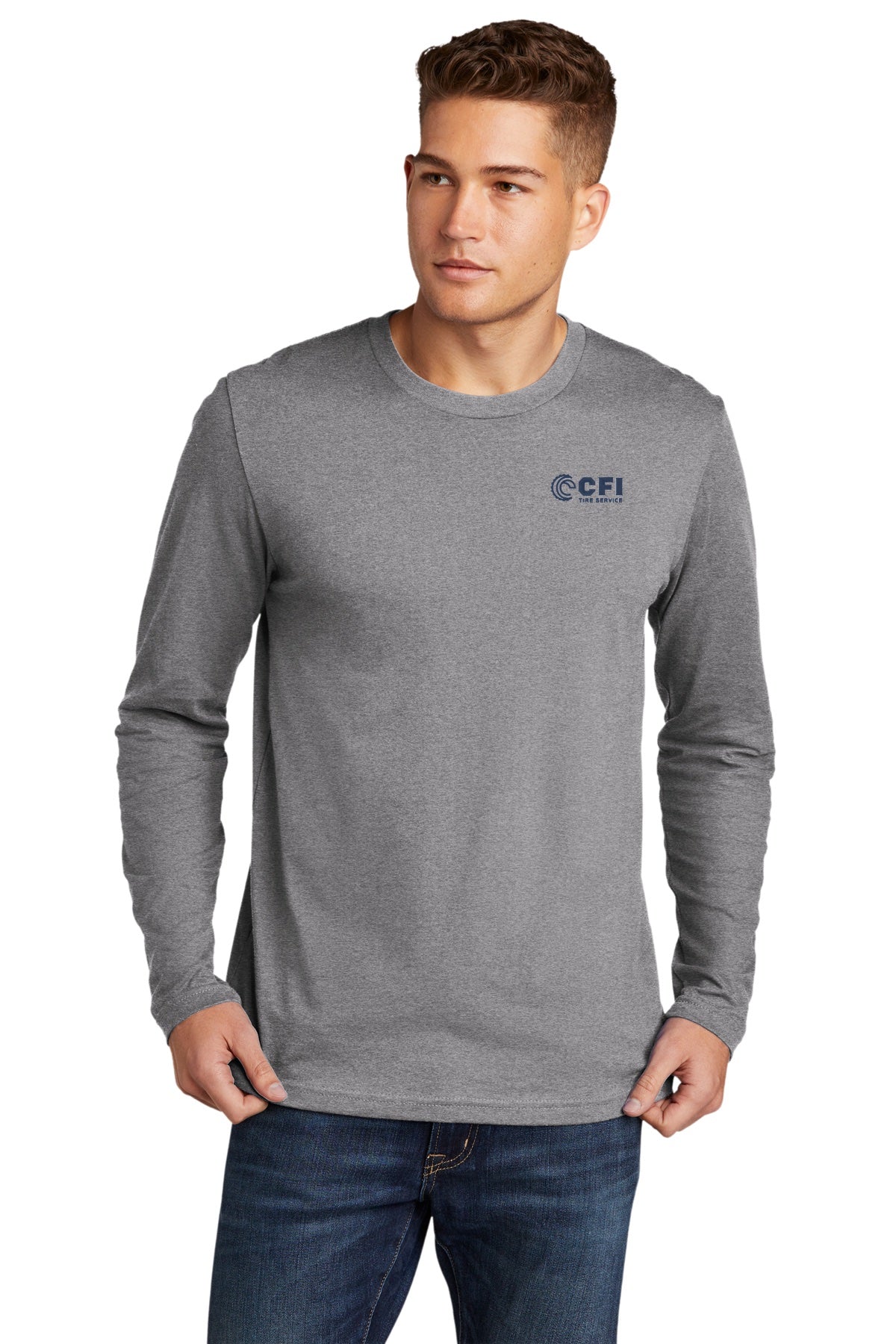 CFI Tire Service NL3601 Next Level Apparel® Cotton Long Sleeve Tee