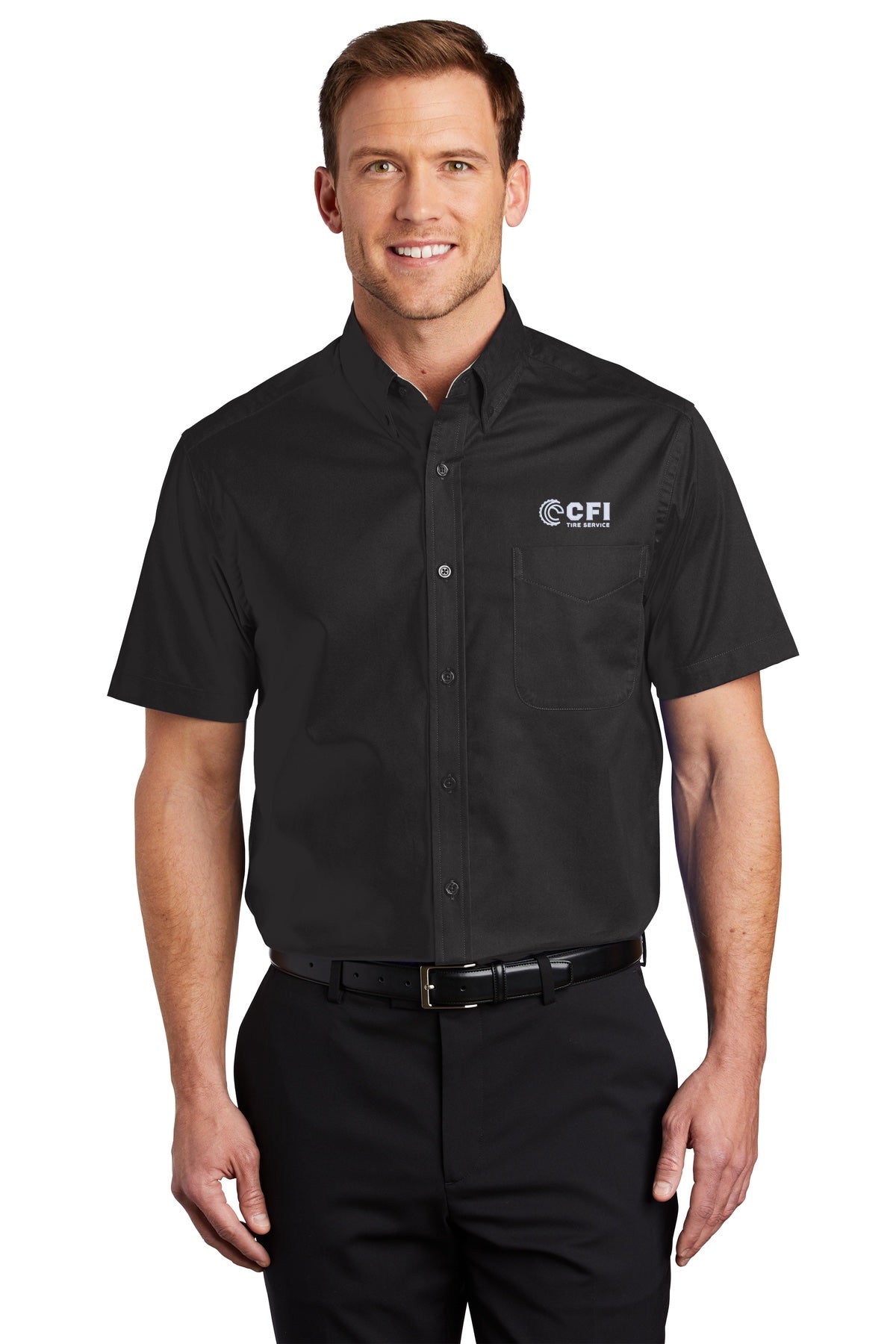 CFI Tire Service S508 Port Authority® Short Sleeve Easy Care Shirt