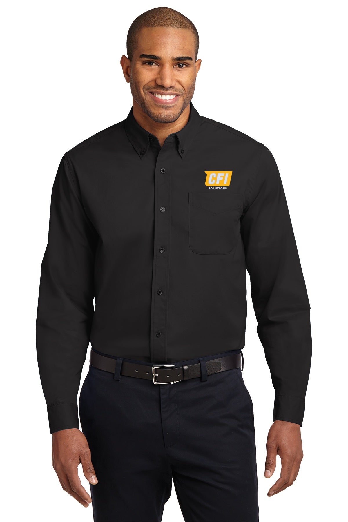 CFI Solutions S608 Port Authority Long Sleeve Easy Care Shirt