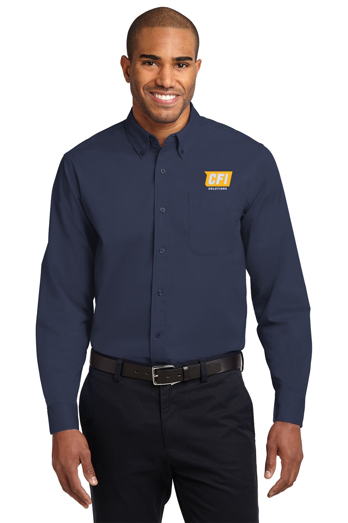 CFI Solutions S608 Port Authority Long Sleeve Easy Care Shirt