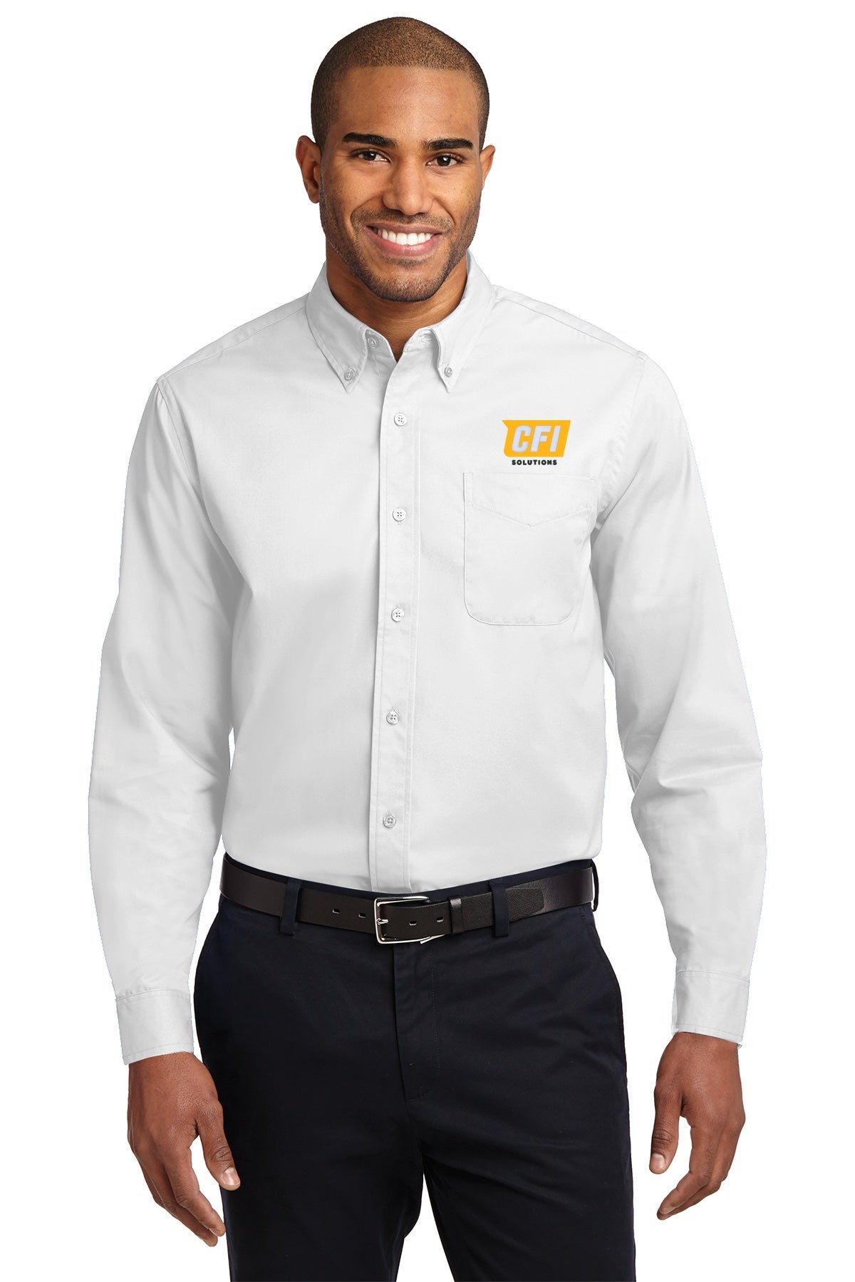 CFI Solutions S608 Port Authority Long Sleeve Easy Care Shirt