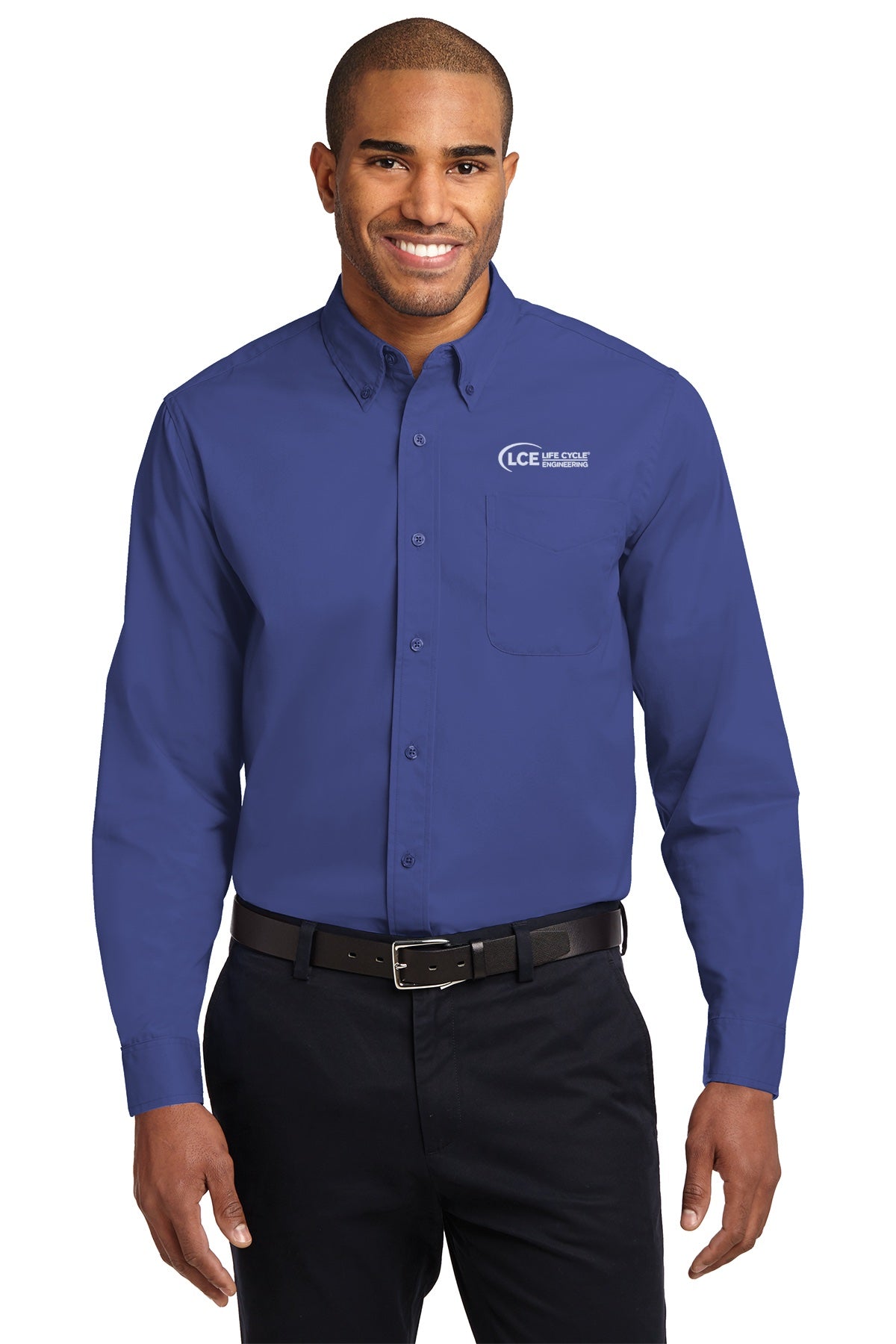 LCE S608 Port Authority Long Sleeve Easy Care Shirt