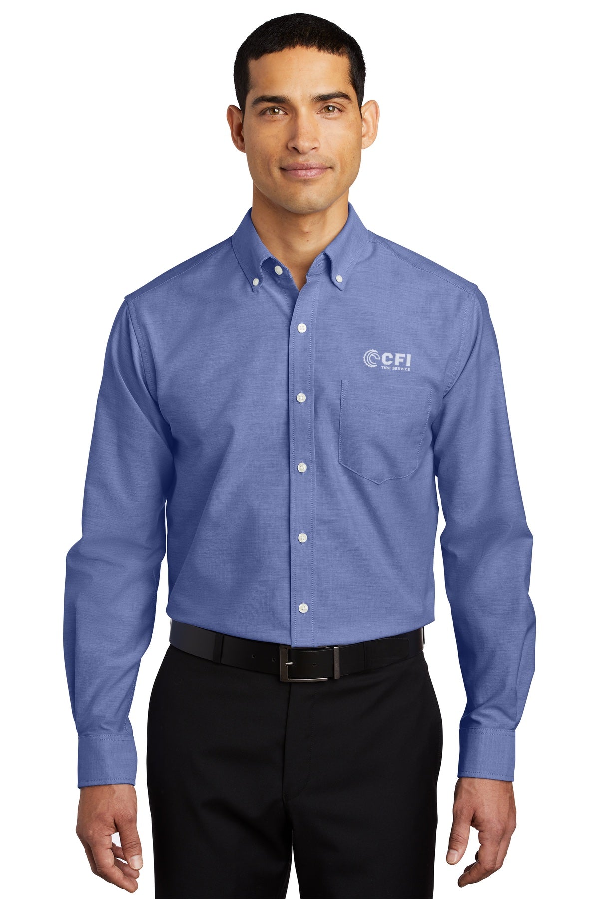 CFI Tire Service S658 Port Authority® SuperPro™ Oxford Shirt