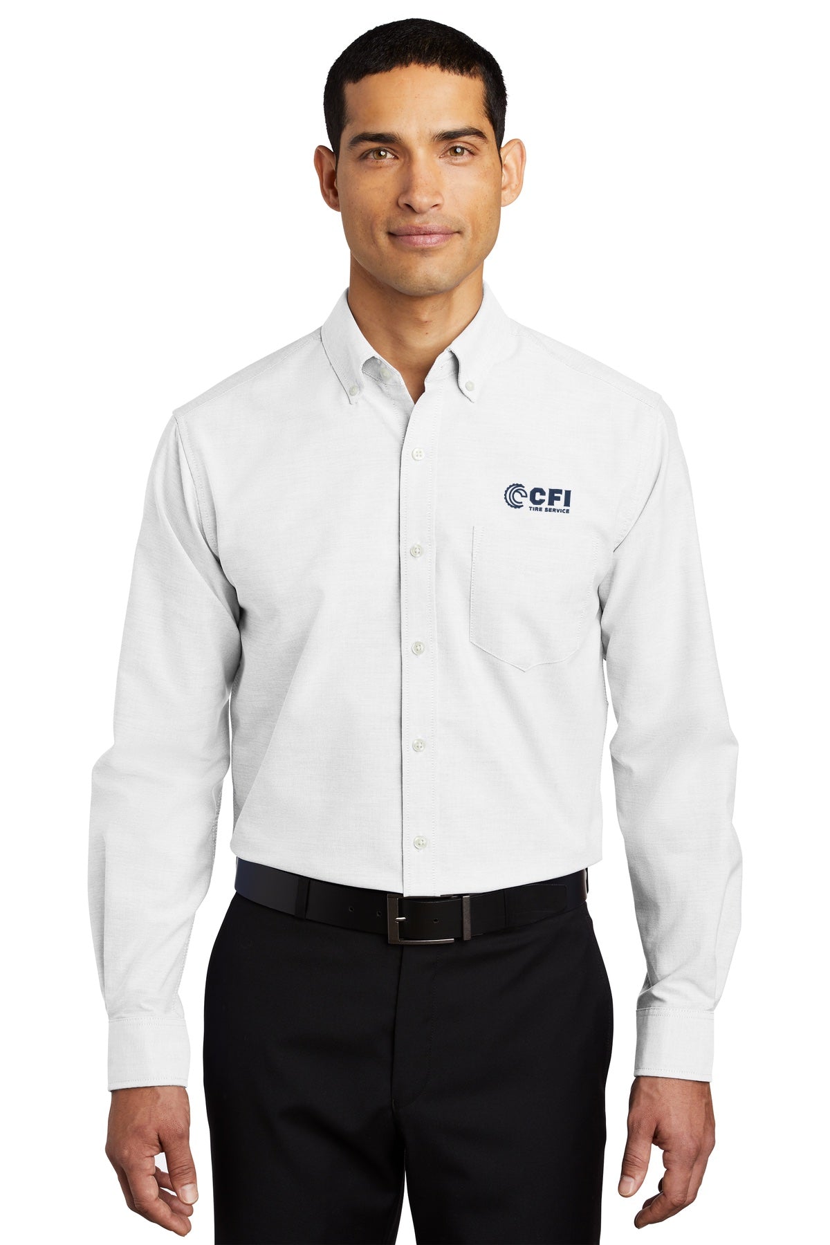 CFI Tire Service S658 Port Authority® SuperPro™ Oxford Shirt