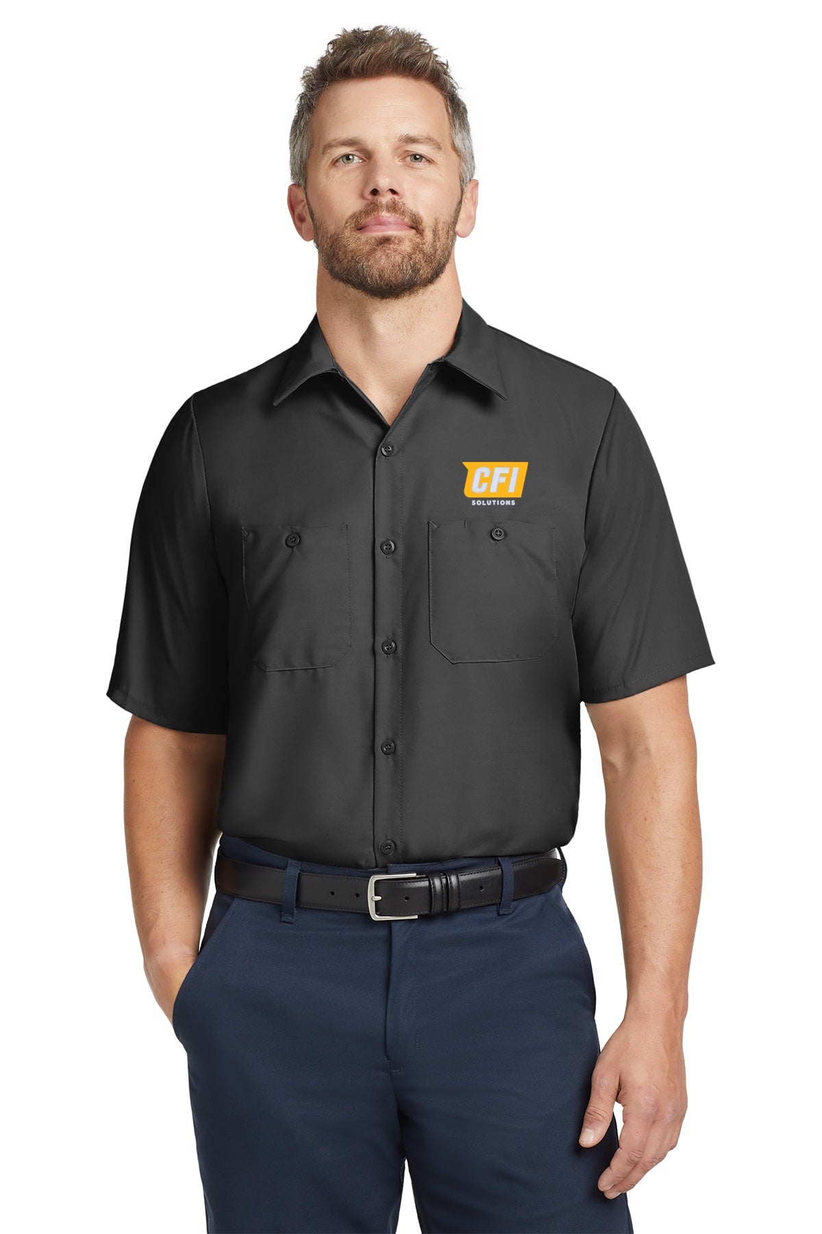 CFI Solutions SP24 Red Kap® Short Sleeve Industrial Work Shirt