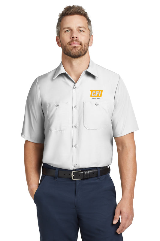 CFI Solutions SP24 Red Kap® Short Sleeve Industrial Work Shirt