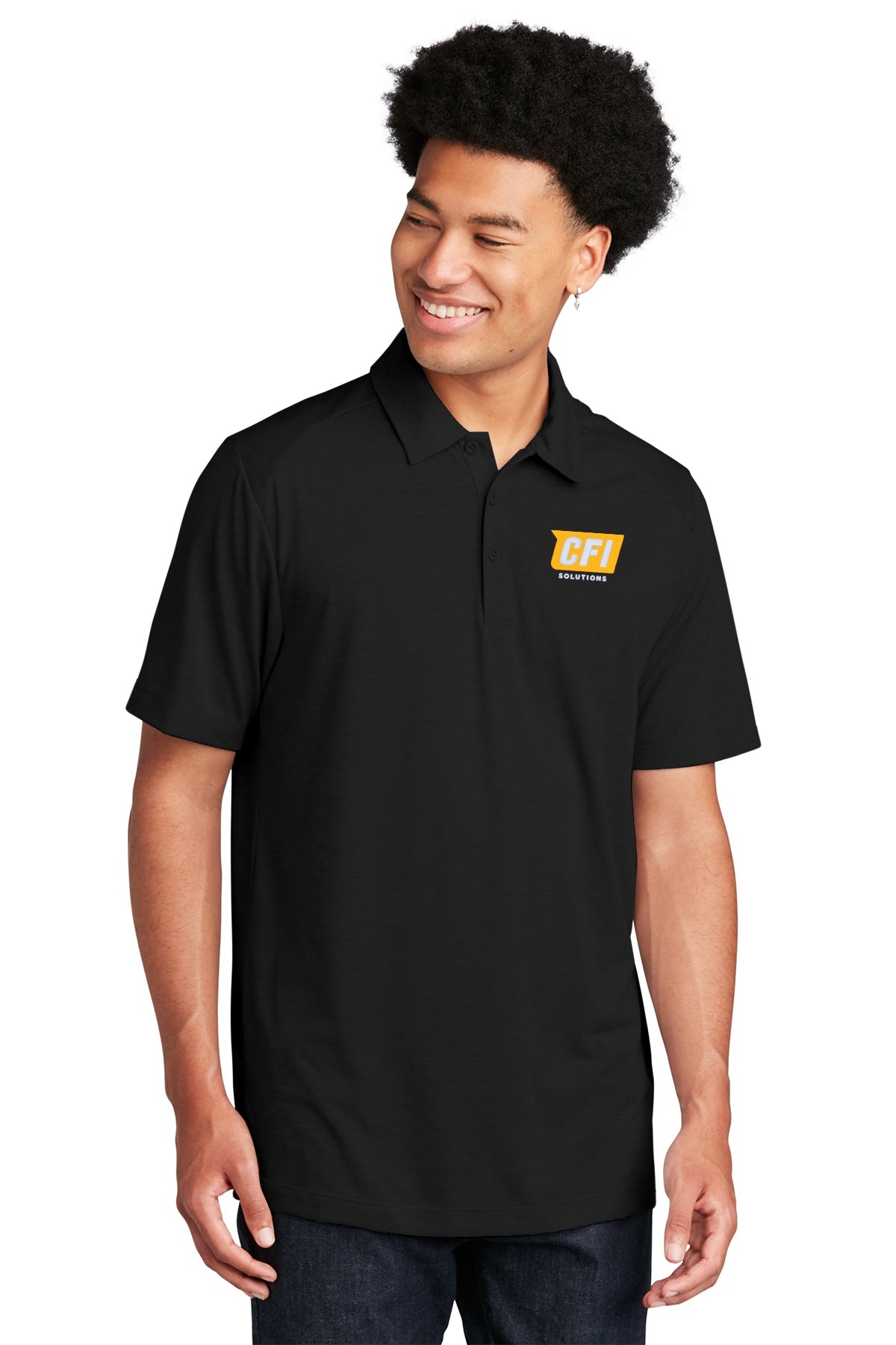 CFI Solutions ST405 Sport-Tek ® PosiCharge ® Tri-Blend Wicking Polo