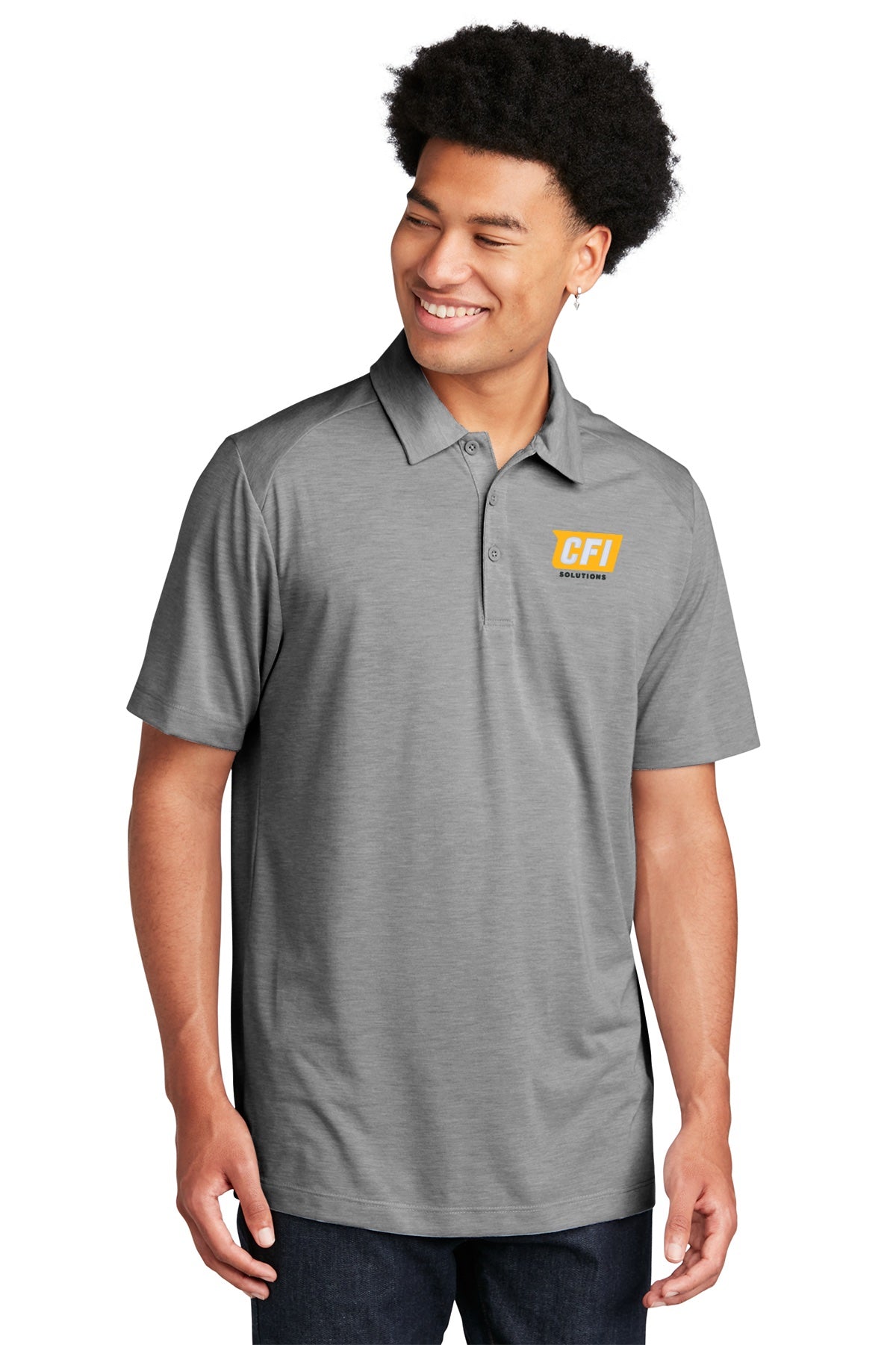 CFI Solutions ST405 Sport-Tek ® PosiCharge ® Tri-Blend Wicking Polo