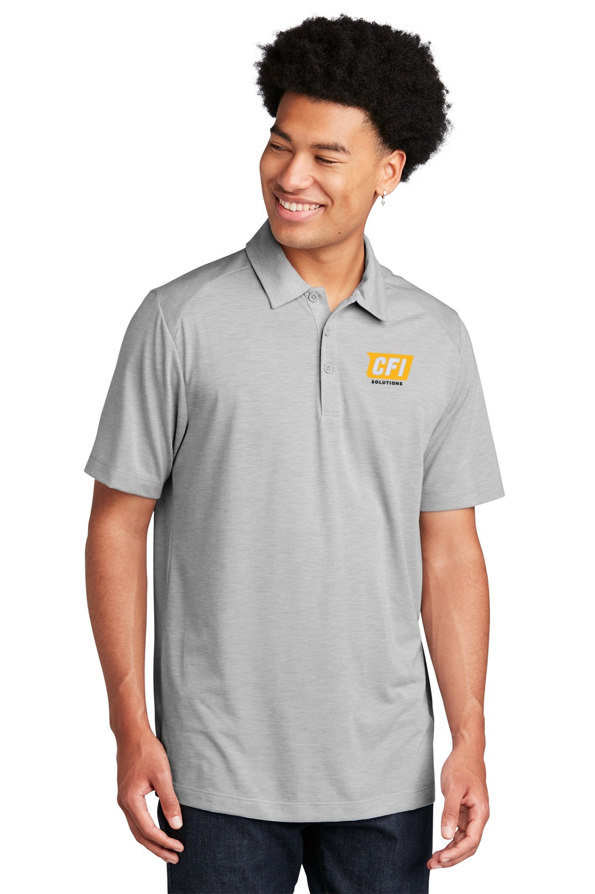 CFI Solutions ST405 Sport-Tek ® PosiCharge ® Tri-Blend Wicking Polo