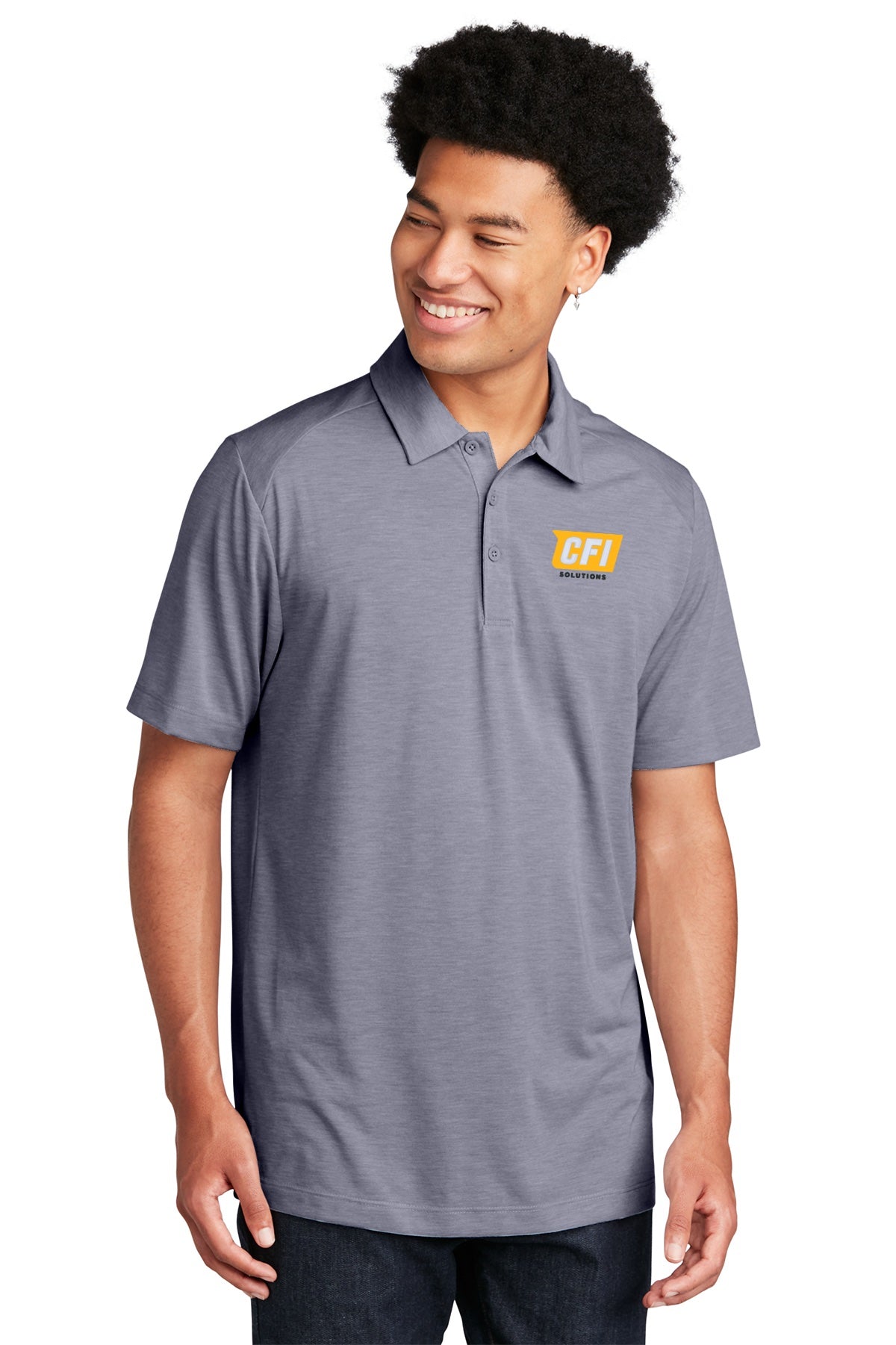 CFI Solutions ST405 Sport-Tek ® PosiCharge ® Tri-Blend Wicking Polo