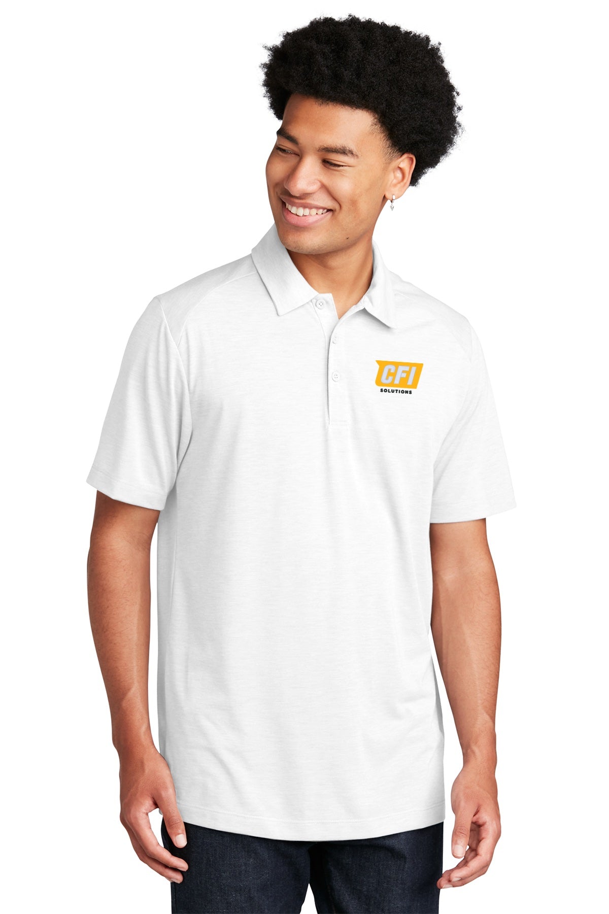 CFI Solutions ST405 Sport-Tek ® PosiCharge ® Tri-Blend Wicking Polo