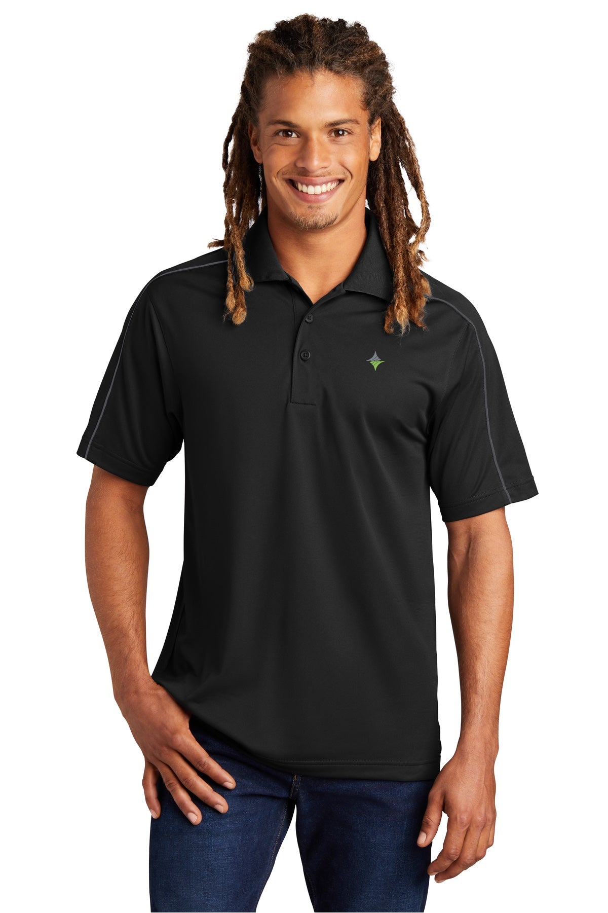 Dawson ST653 Sport-Tek® Micropique Sport-Wick® Piped Polo