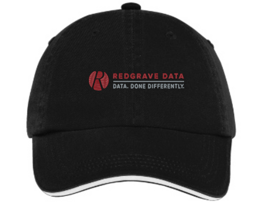 Redgrave Data C830 Port Authority® Sandwich Bill Cap with Striped Closure