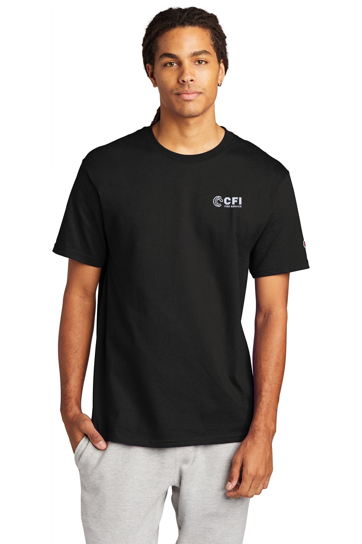 CFI Tire Service T425 Champion ® Heritage 6-Oz. Jersey Tee