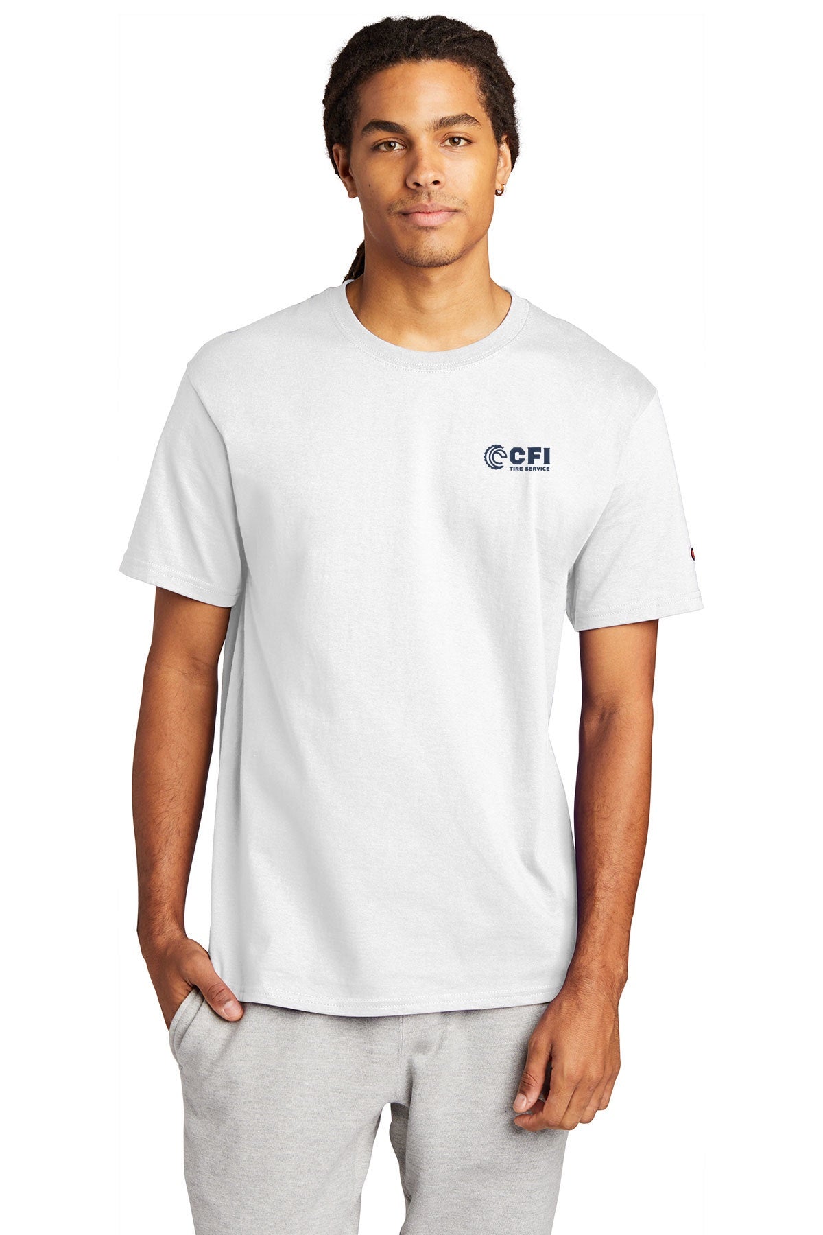 CFI Tire Service T425 Champion ® Heritage 6-Oz. Jersey Tee