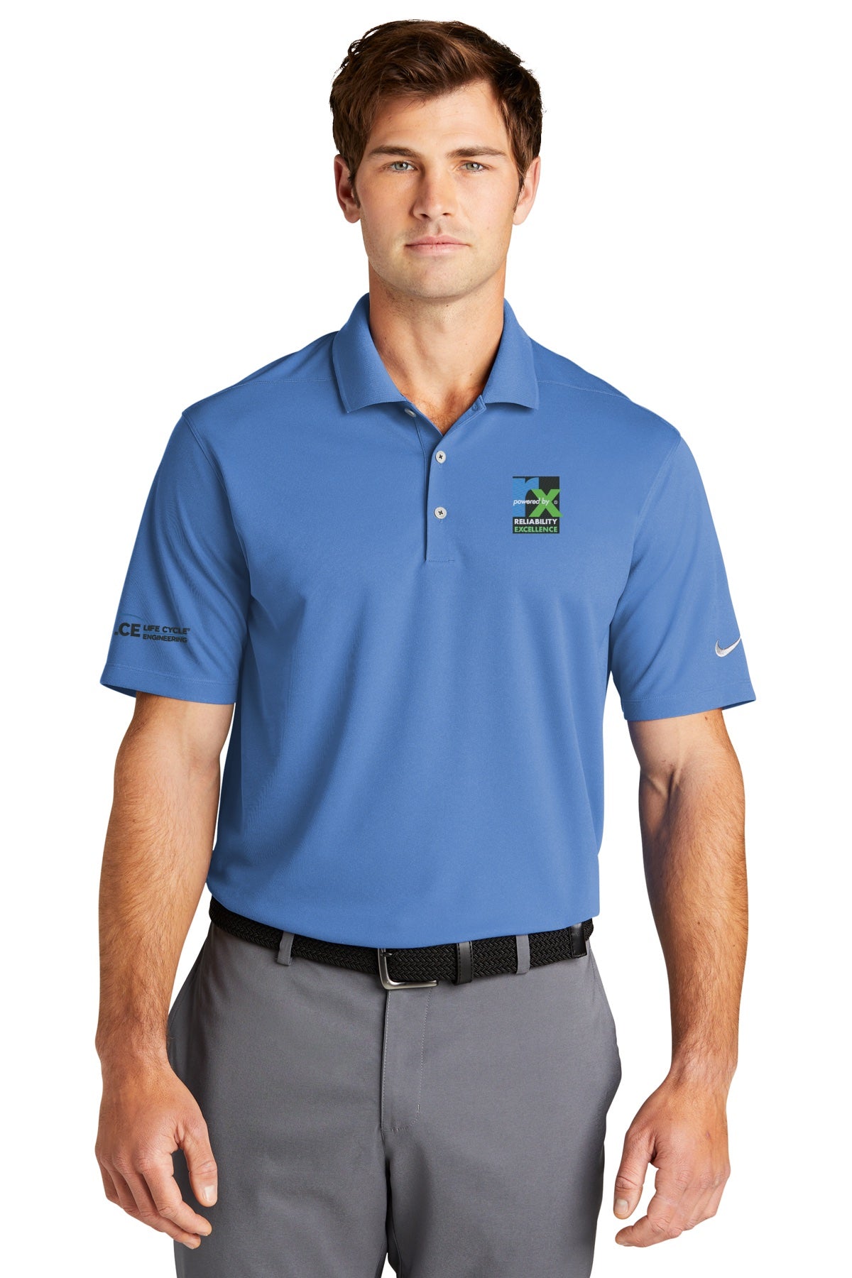 LCE **RX LOGO** NKDC1963 Nike Dri-FIT Micro Pique 2.0 Polo