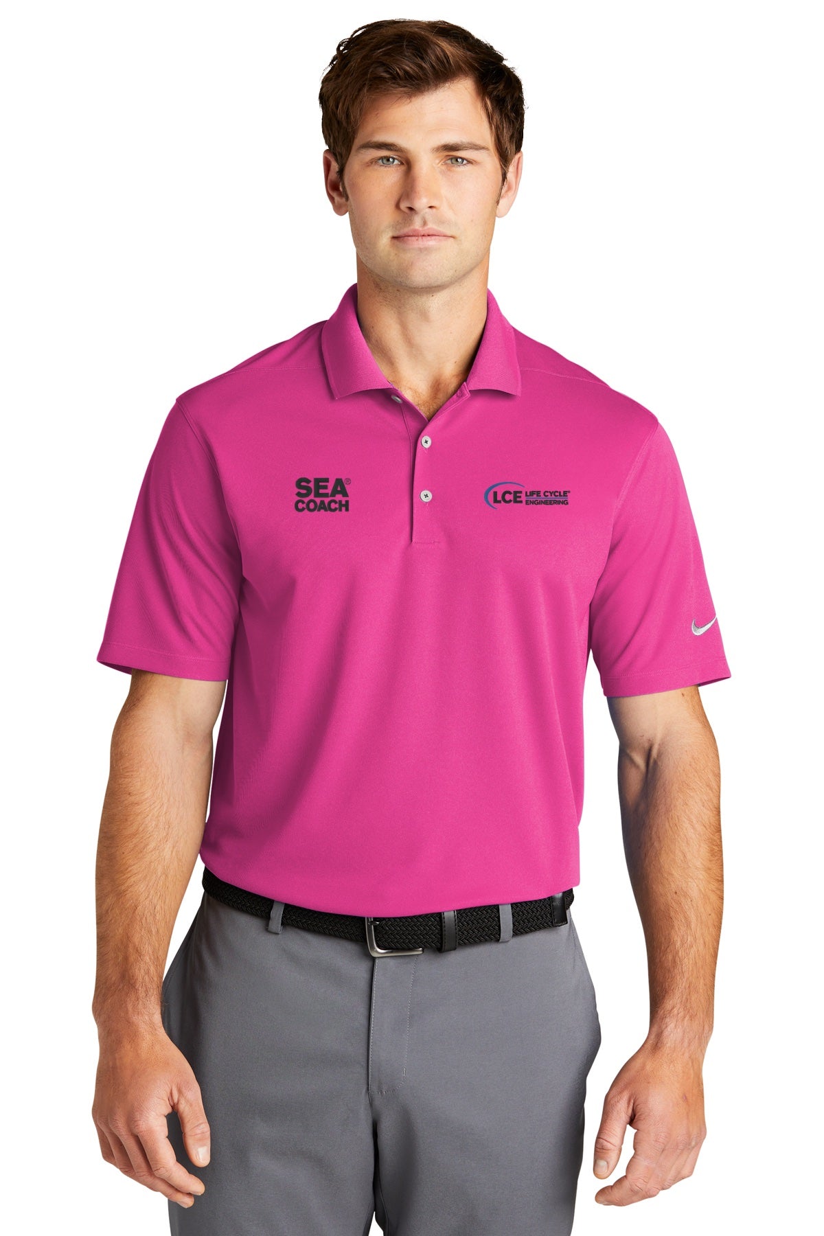 LCE **SEA COACH** NKDC1963 Nike Dri-FIT Micro Pique 2.0 Polo