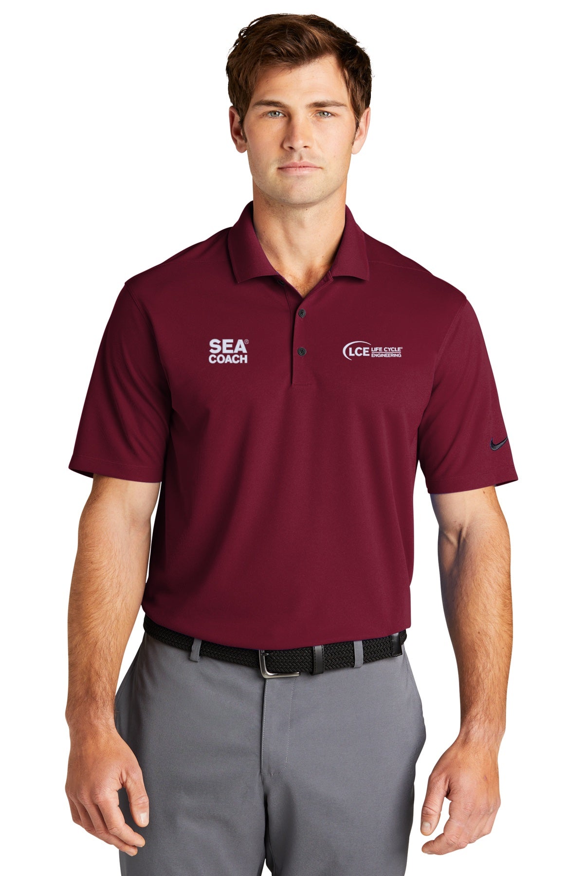 LCE **SEA COACH** NKDC1963 Nike Dri-FIT Micro Pique 2.0 Polo