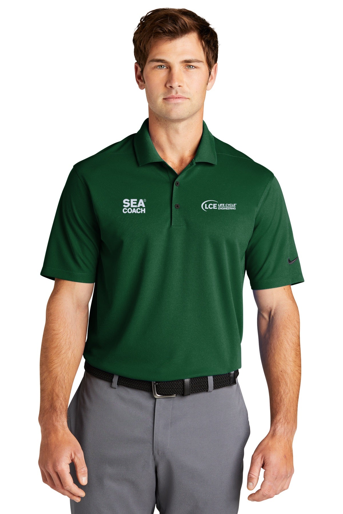 LCE **SEA COACH** NKDC1963 Nike Dri-FIT Micro Pique 2.0 Polo