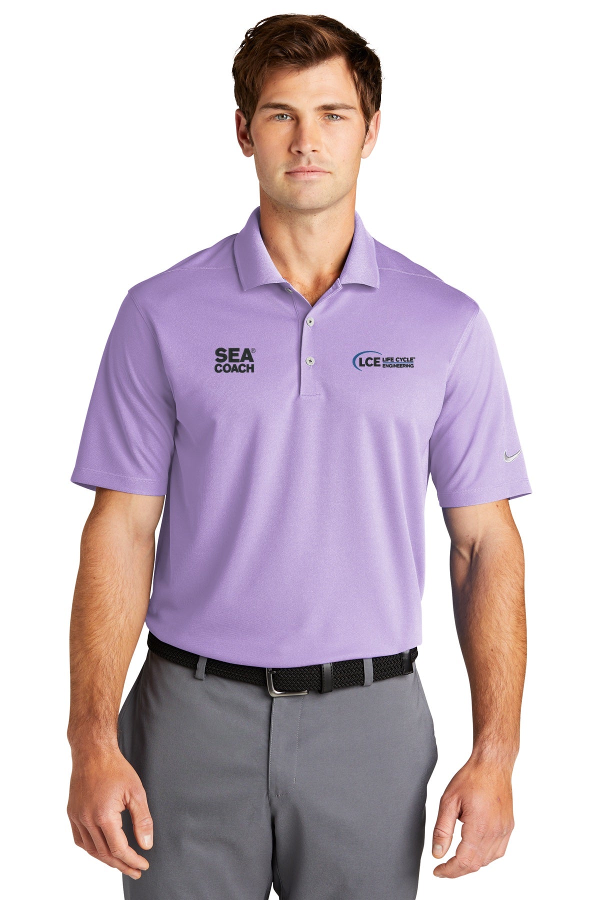 LCE **SEA COACH** NKDC1963 Nike Dri-FIT Micro Pique 2.0 Polo