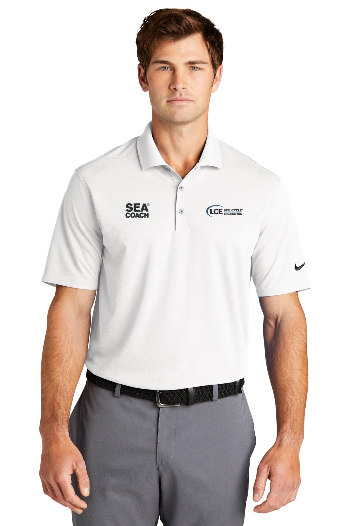 LCE **SEA COACH** NKDC1963 Nike Dri-FIT Micro Pique 2.0 Polo